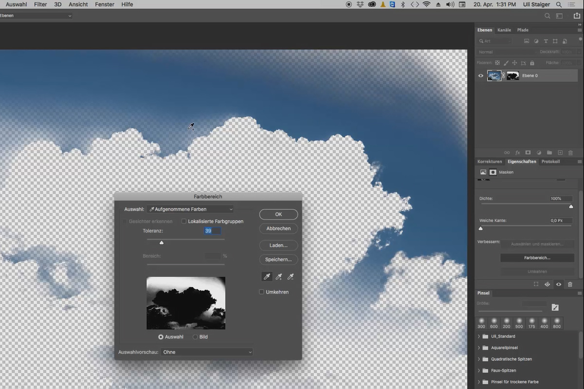 Tutorial de Photoshop 3D "Despegue": 13 | Recorte