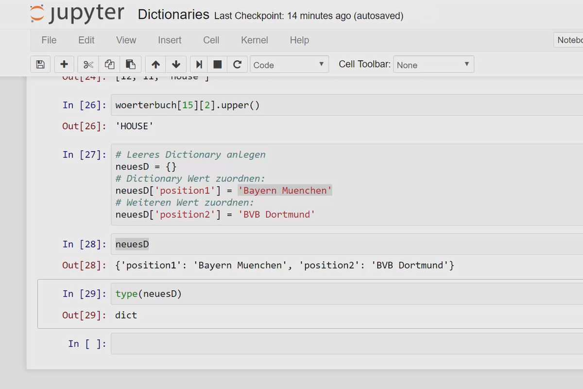 Python-programmering för nybörjare - 13 ordböcker