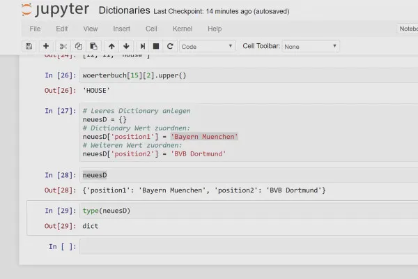 Başlangıç Seviyesi için Python Programlama - 13 Sözlükler
