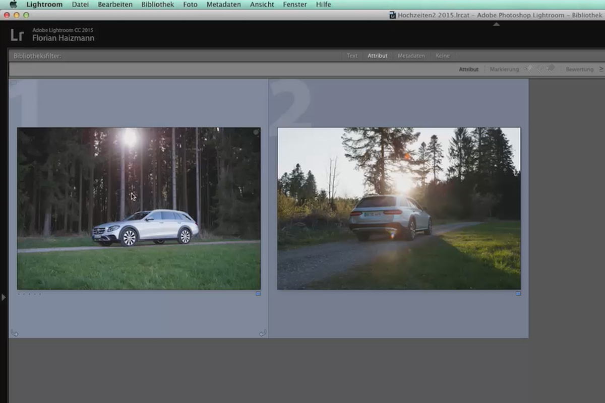 Introduzione alla fotografia automobilistica - 2.9 Sviluppo Raw: Atmosfera serale