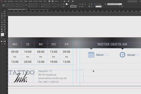 Apprendre InDesign - Tutoriel pour débutants : 2.8 Création d'outils de trait et de champs de dégradé