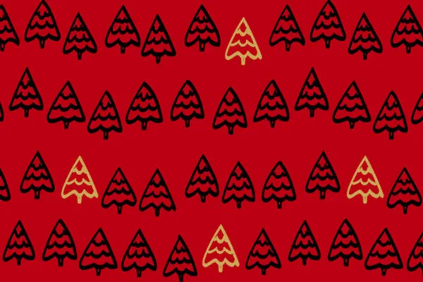 100 Tannenbaum-Muster: "Weihnachtswald"