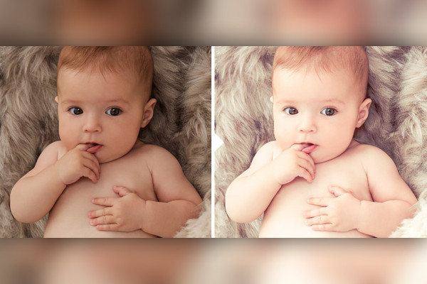 Photo preset for baby photos (Lightroom, Camera Raw): 12 | Bright Light