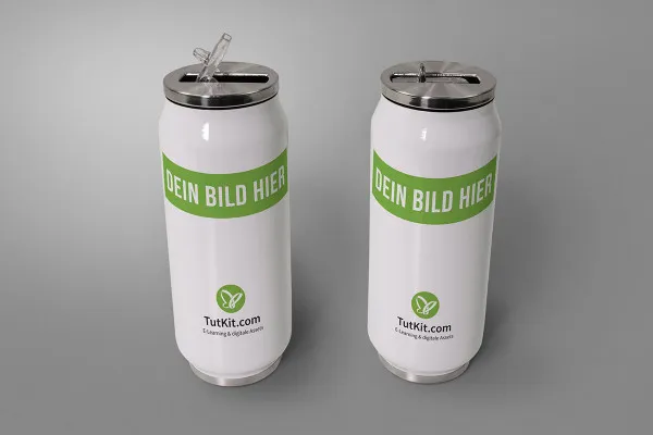 Mockup: To slanke termokander.