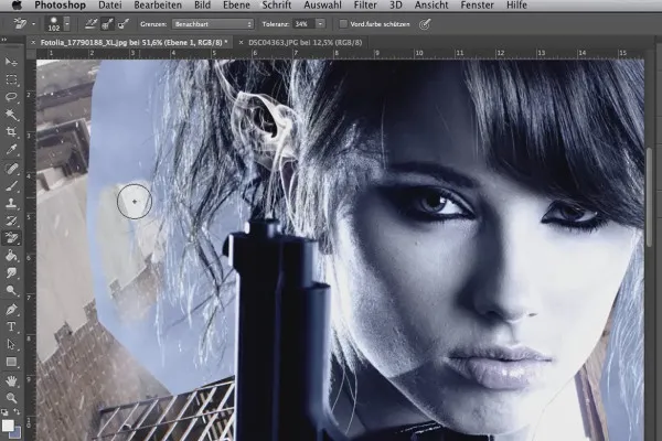 Digital bildebehandling for airbrush-kunstnere: Den digitale malingsmalen - portrett.