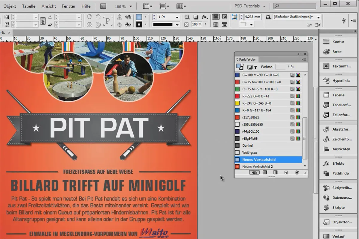 Patarimai ir gudrybės naudojant Adobe InDesign: Greitai gauti naujus perejimus.
