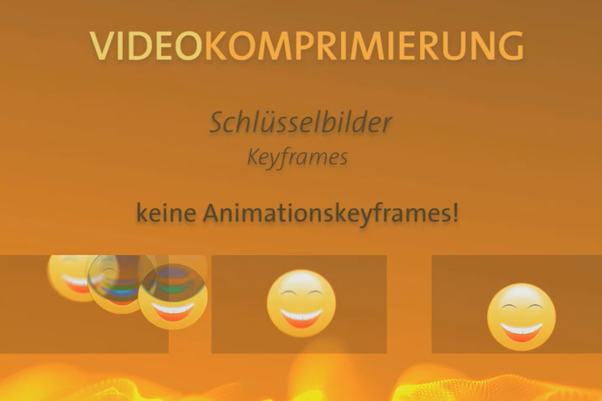 Video compression Part 3 - Data rate & key frames