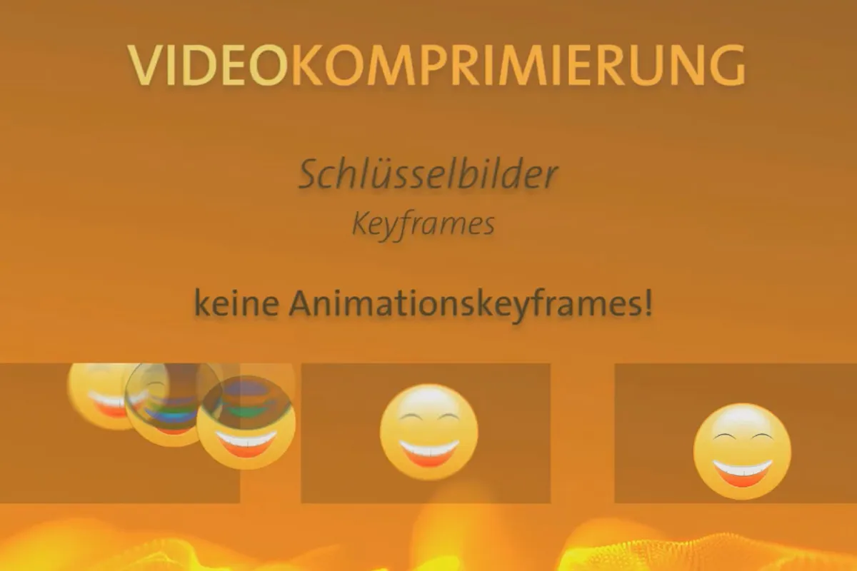 Videokomprimierung Part 3 - Datenrate & Schlüsselbilder