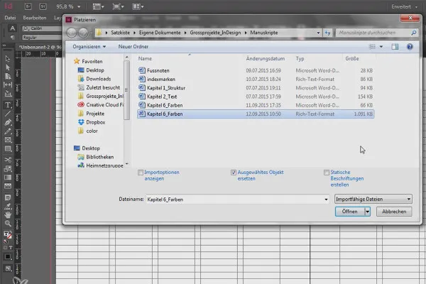 Великі проекти в Adobe InDesign - 3.01 - Можливості імпорту тексту