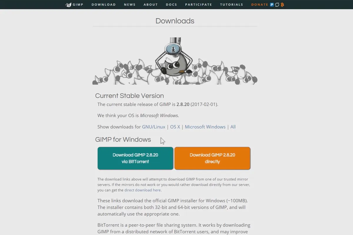 Modifica delle immagini con GIMP: il tutorial per principianti - 1 Installazione di GIMP