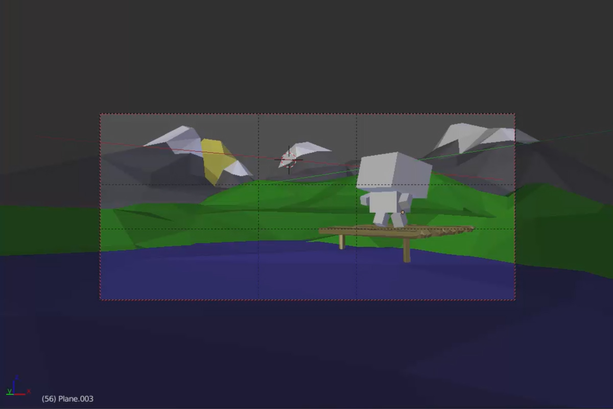 Blender'e yeni başlayanlar için uygulamalı eğitim – 3.4 Manzara: Malzeme