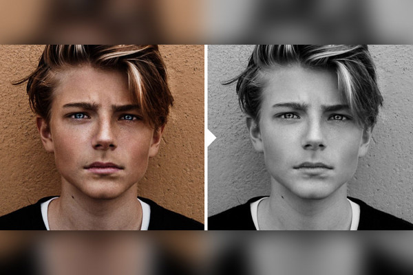 Photo preset for portraits (Lightroom, Camera Raw): 12 | BW Classic