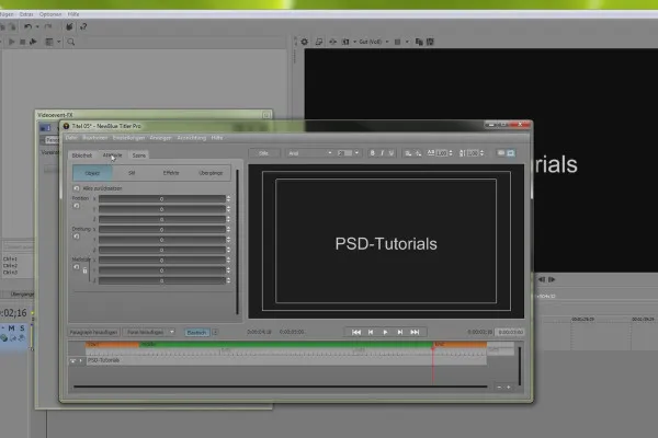 VEGAS Pro 14 – NewBlueFX Titler Pro 5 – 부분 1