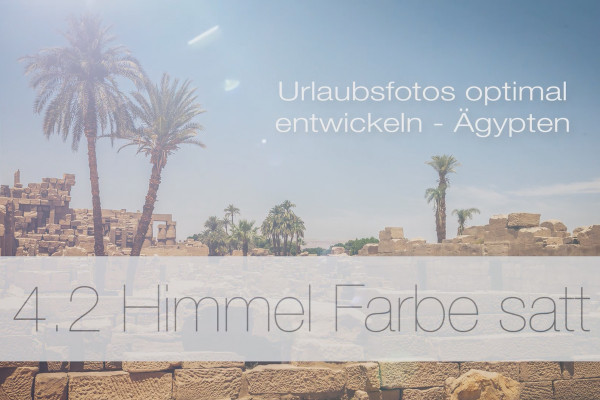 Tatil fotoğraflarını en iyi şekilde geliştirme - 4.2 Renk optimizasyonu