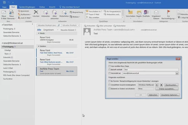 Mai bine în Outlook: Devino eroul biroului - 14 reguli pentru gestionarea emailurilor.