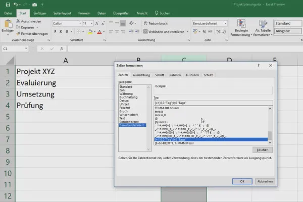 Cours Excel pour contrôle de gestion et ventes : affecter les formes singulier et pluriel aux éléments de la liste des assortiments, unités, devises, etc.
