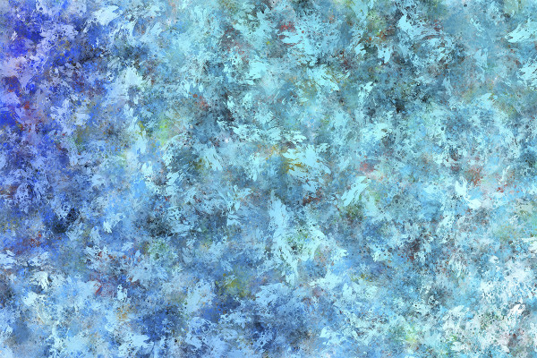 Texture ad alta risoluzione: pennellate di olio in blu