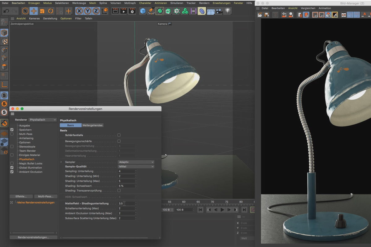 BodyPaint 3D-tutorial: 3.5 Avslutning