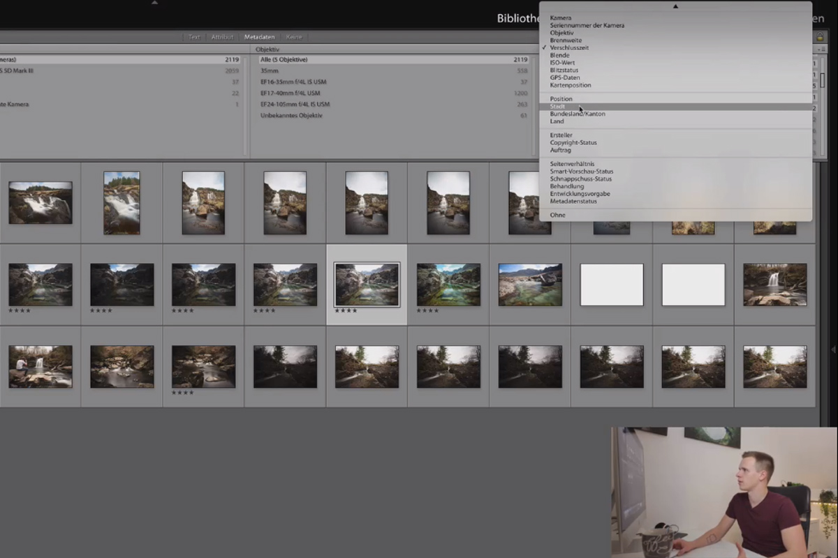 Tutorial de Lightroom Classic CC: 3.6 | Filtro y búsqueda