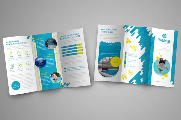 Design templates for flyers and folders - Version 14