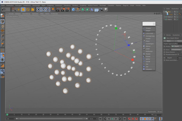 Cinema 4D'de 3D animasyon oluşturmak: 3.6 MoGraph ve Disney Kuralları