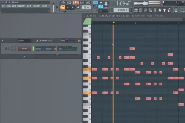 Produzione musicale digitale con FL Studio - Esempio di produzione 5.1: Preparazione.