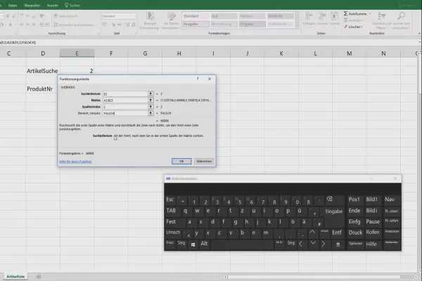 Tutorial Excel: Pivot, diagram, dan desain tabel untuk presentasi data yang jelas - Bantuan untuk rumus 2.13