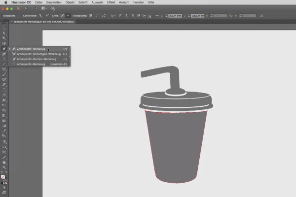 Illustrator para principiantes e intermedios - 4.1 Herramienta Pluma