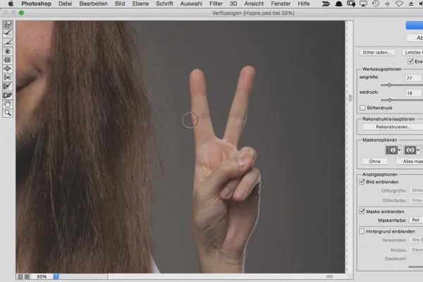 Komicsų stilius: Karikatūros mokymas „Photoshop“ programoje - 3.4 Kontūrų lyginimas