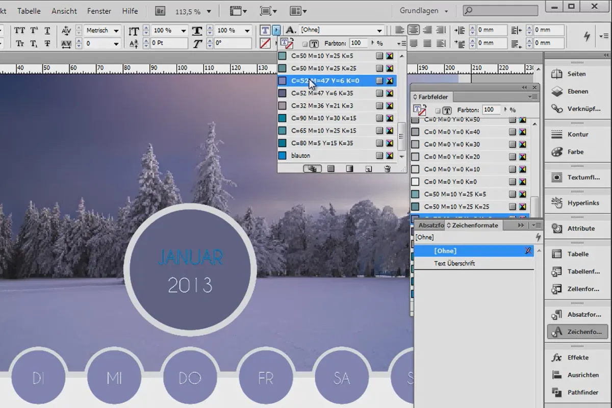 Tipps & Tricks zu Adobe InDesign: Schnell neue Farbfelder hinzufügen