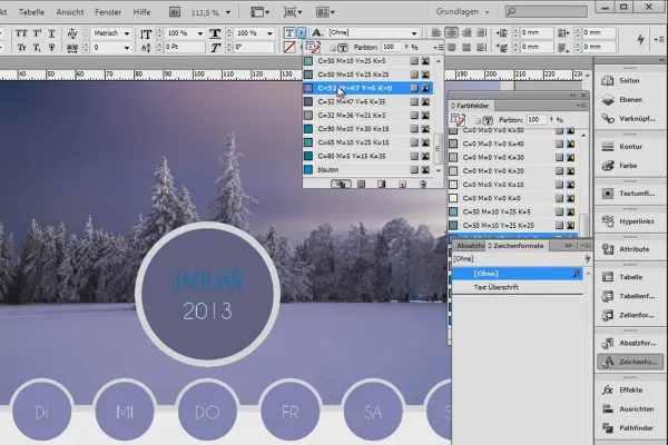 Tipps & Tricks zu Adobe InDesign: Schnell neue Farbfelder hinzufügen