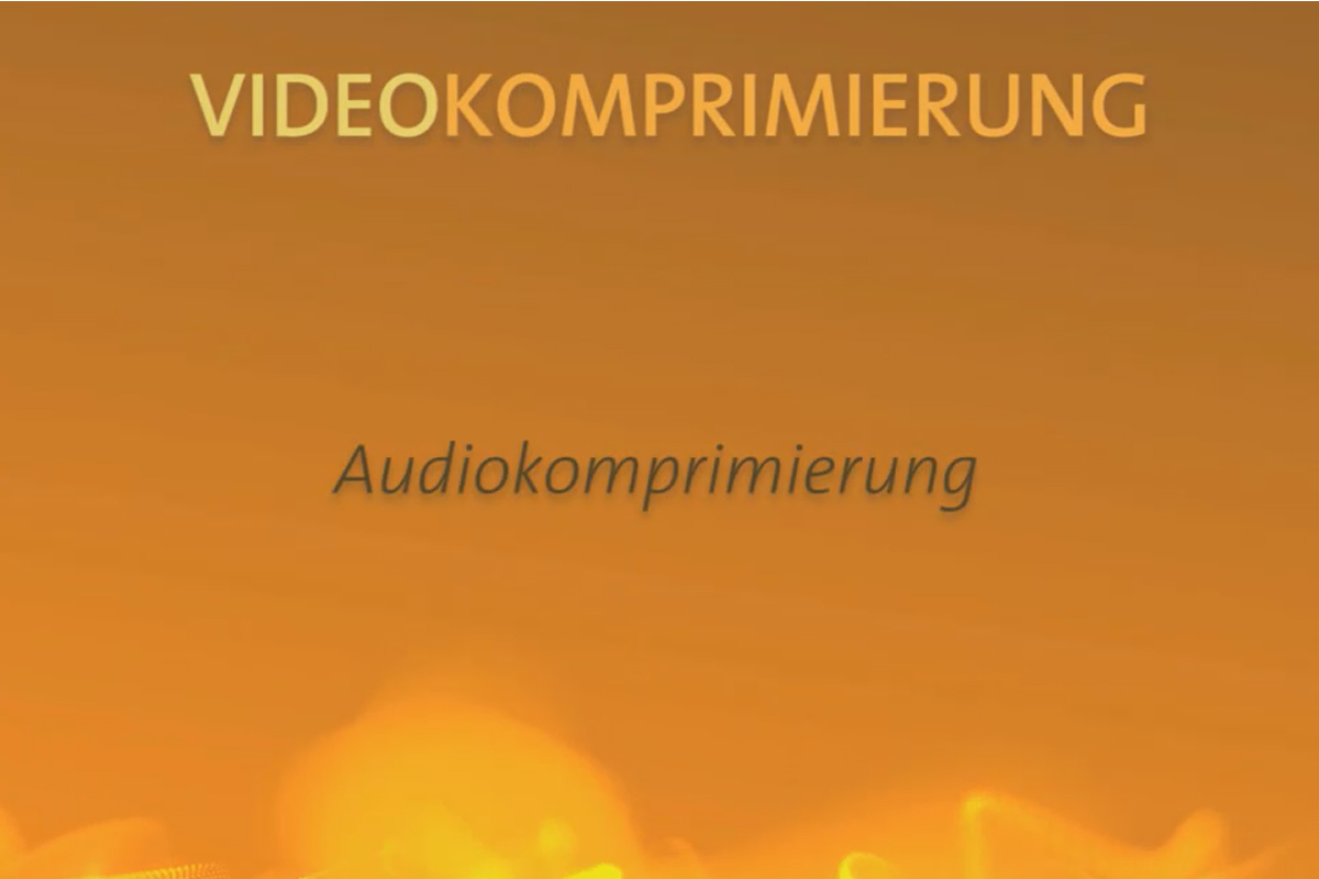 Video Compression Part 4 - Audio Compression