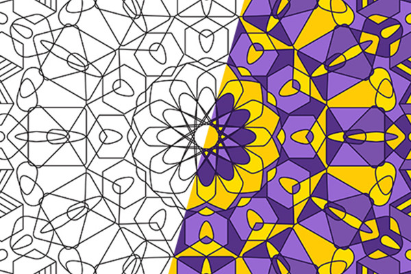 Formas fascinantes: plantillas de mandalas vectoriales - versión 14