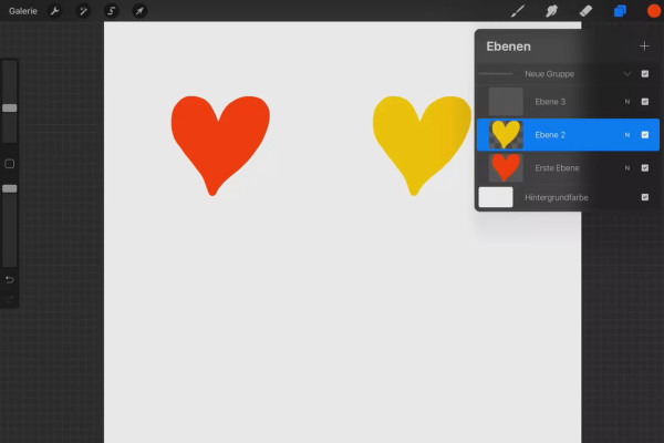 Tutorial de Procreate - Conceptos básicos del dibujo digital en el iPad: 3.1 | Menú Capas