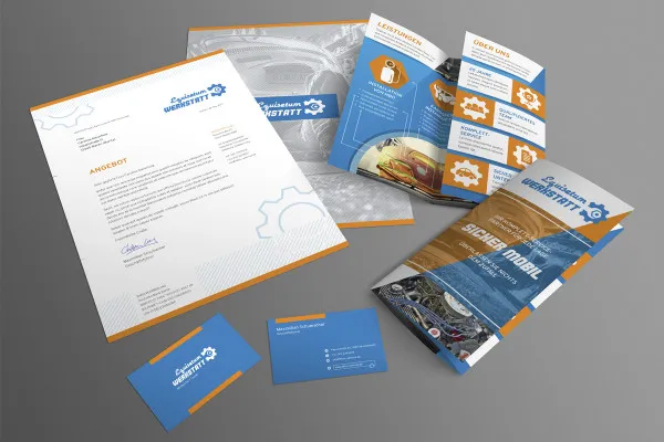 Corporate-Design-Vorlage für Werkstätten – Version 1