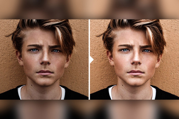 Photo preset for portraits (Lightroom, Camera Raw): 13 | Smooth Light