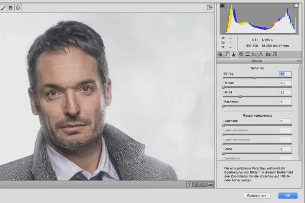 Der Krimilook – Workflow in Photoshop – 15 Camera-Raw-Filter fürs Finale