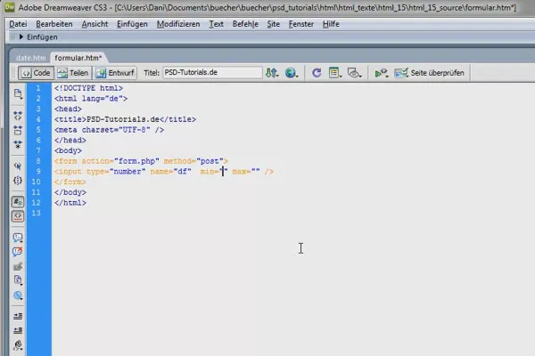 HTML & CSS voor beginners (Deel 15): Formulieren (3)