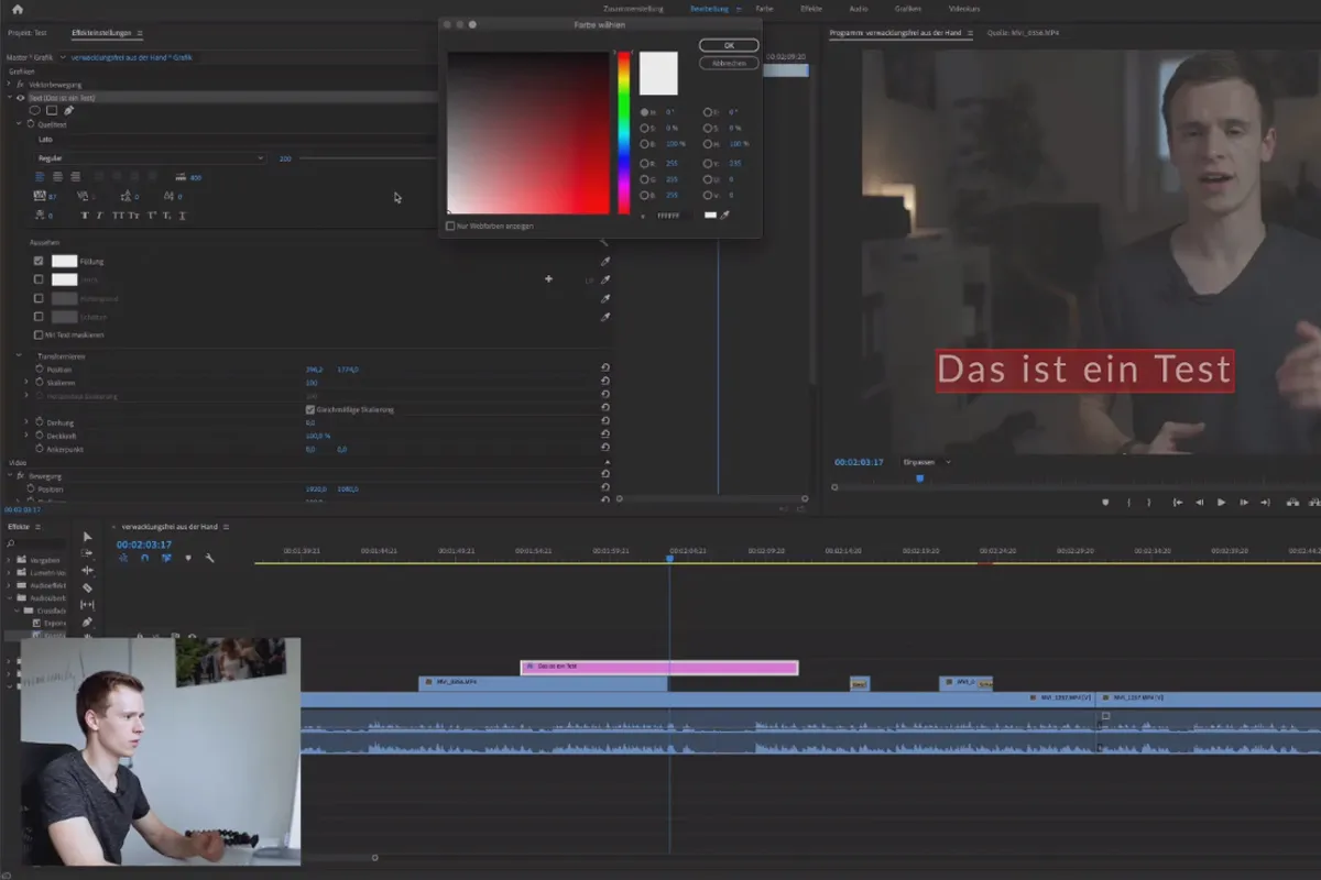 Premiere Pro CC-zelfstudie: 3.6 | Tekst