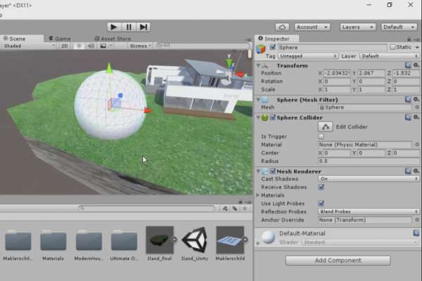 360° architectural views with Unity and Cinema 4D - 15 Global Illumination