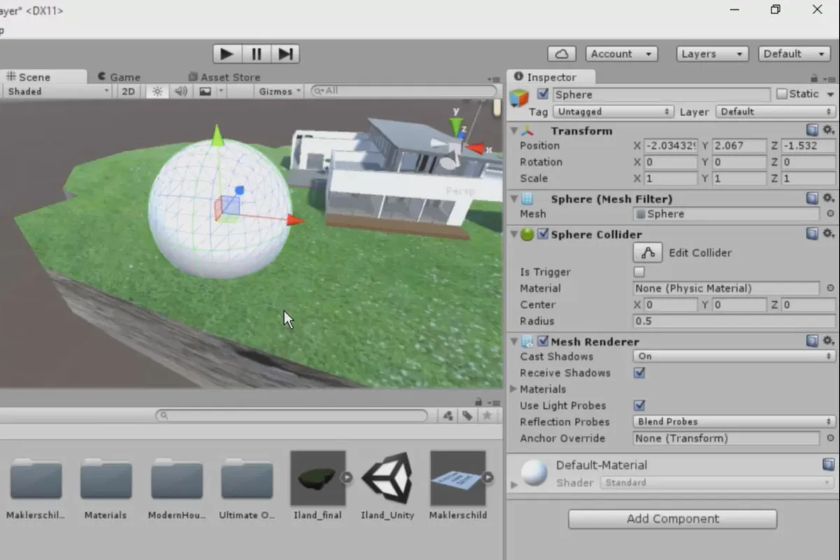 360°-Architektur-Views mit Unity und Cinema 4D – 15 Global Illumination