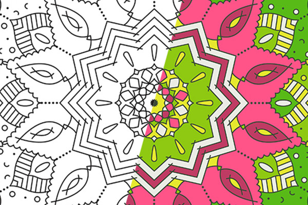 Formas fascinantes: plantillas de mandalas vectoriales - Versión 01