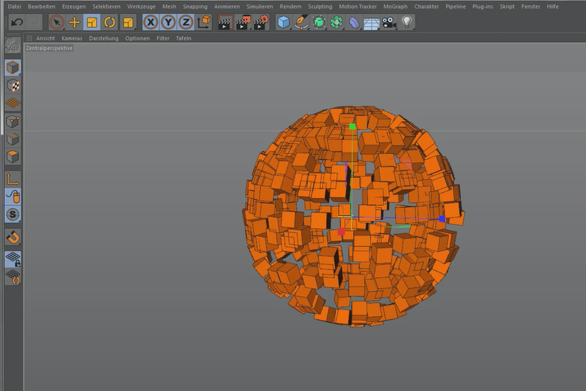 Cinema 4D MoGraph for begyndere - 2.11 Effektorer: Inheritance