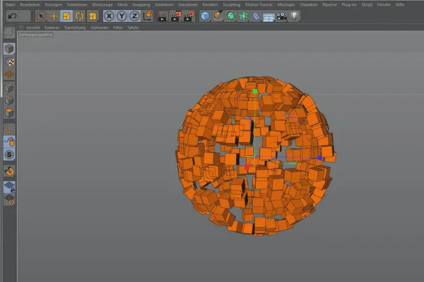 Cinema 4D MoGraph für Einsteiger – 2.11 Effektoren: Erben