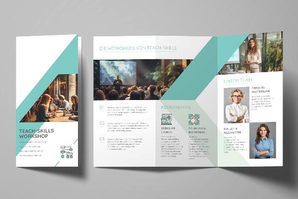 Designmaler for flygeblad og folder - Versjon 15