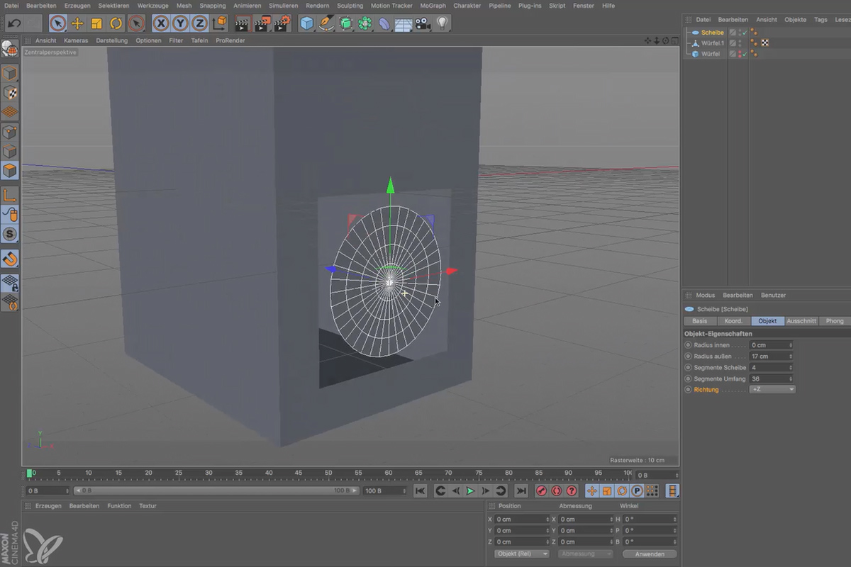 Cinema 4D för nybörjare - 3D-praxis: 2.7 Box-Workshop Del 1