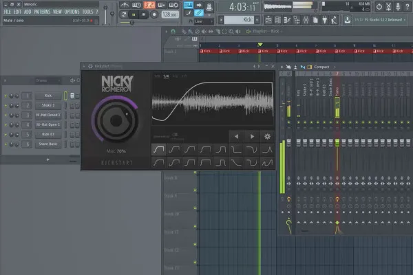 Produzione musicale digitale con FL Studio – Esempio di produzione: Sidechaining nella pratica