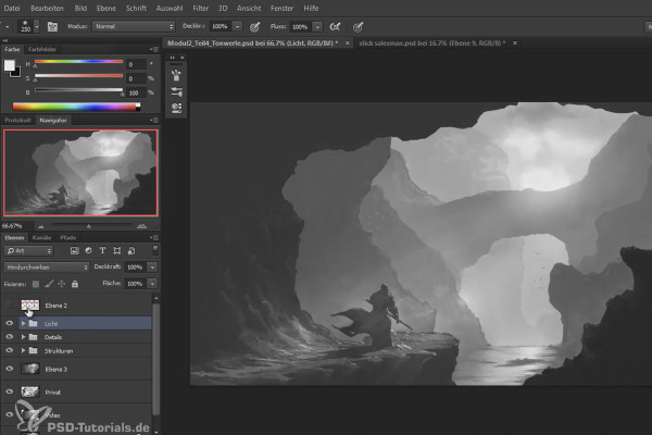 Digitalt maleri & matte painting: Definere størrelsesforhold
