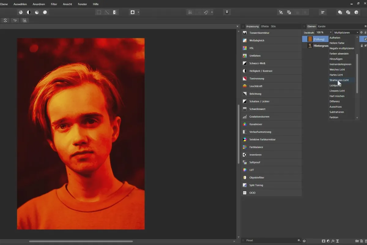 Affinity Photo-Tutorial – Grundlagen: 2.5 | Ebenen-Mischmodi