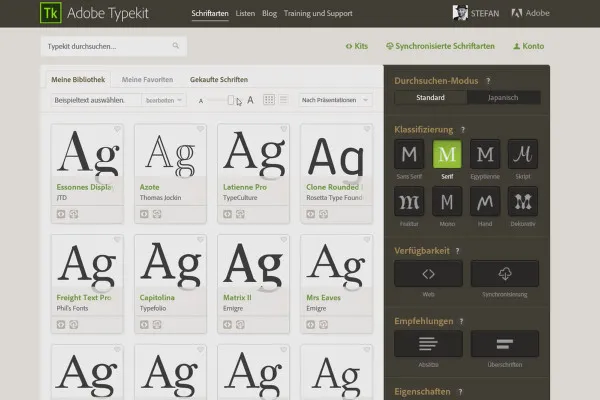 Neues in der Creative Cloud: InDesign CC 9.2 (Januar 2014) – Typografie mit Typekit